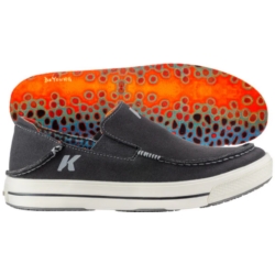 FISH MOC SHOE BR TROUT BK 8